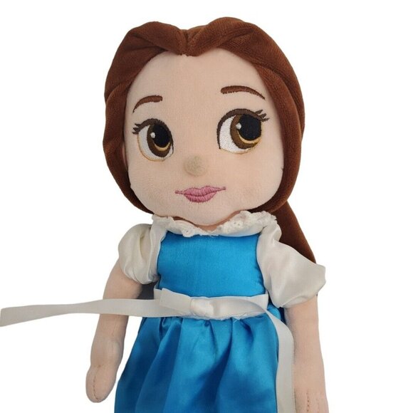 Disney Beauty & Beast Belle 14" Doll‎ Soft Princess Soft Plush Toy Toddler - Picture 2 of 6